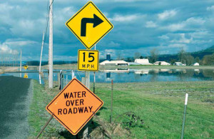 Flooding in Washington state made getting supplies in and out more difficult.